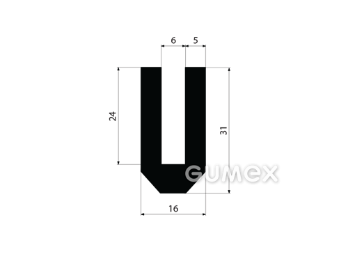 GUMMIPROFILE U-FORM - WEITERE MATERIALIEN
